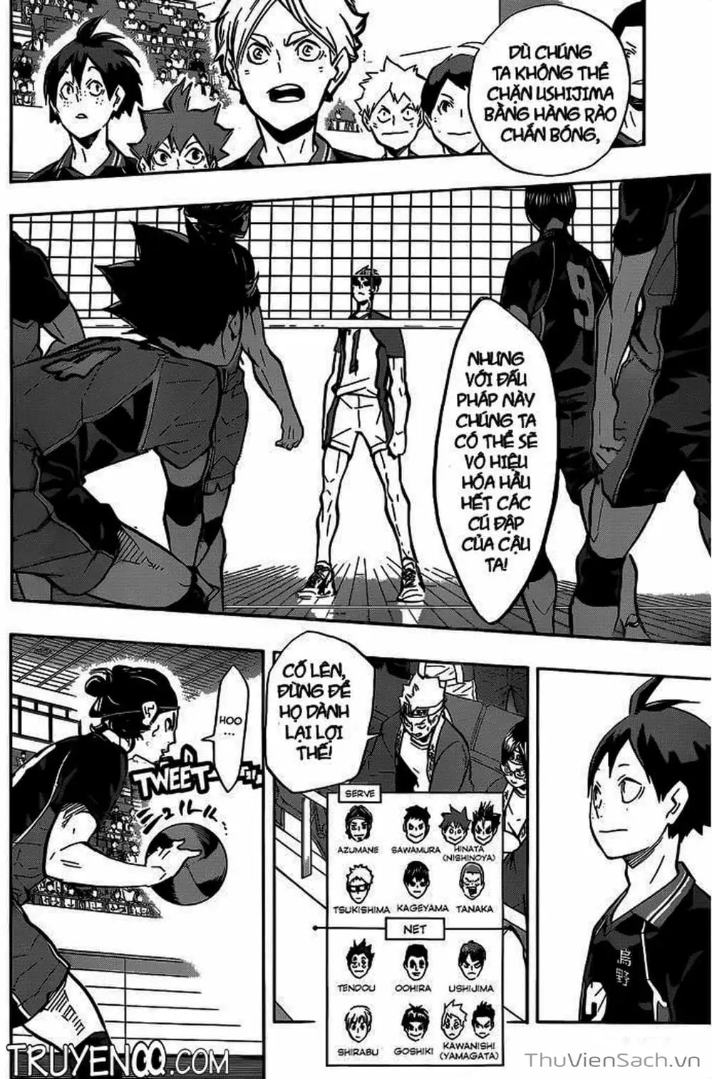 Truyện Tranh Vua Bóng Chuyền Haikyuu trang 6