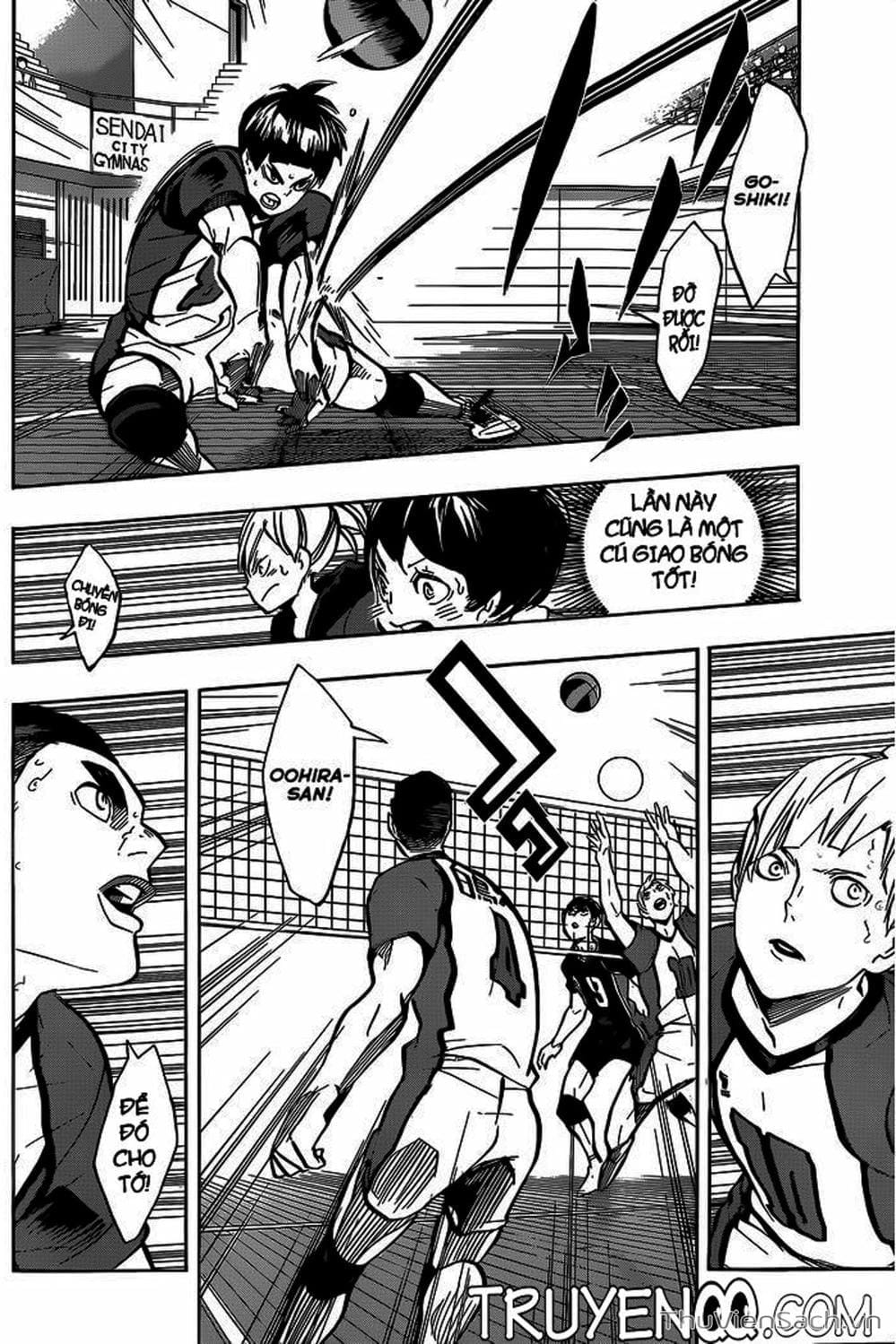 Truyện Tranh Vua Bóng Chuyền Haikyuu trang 6