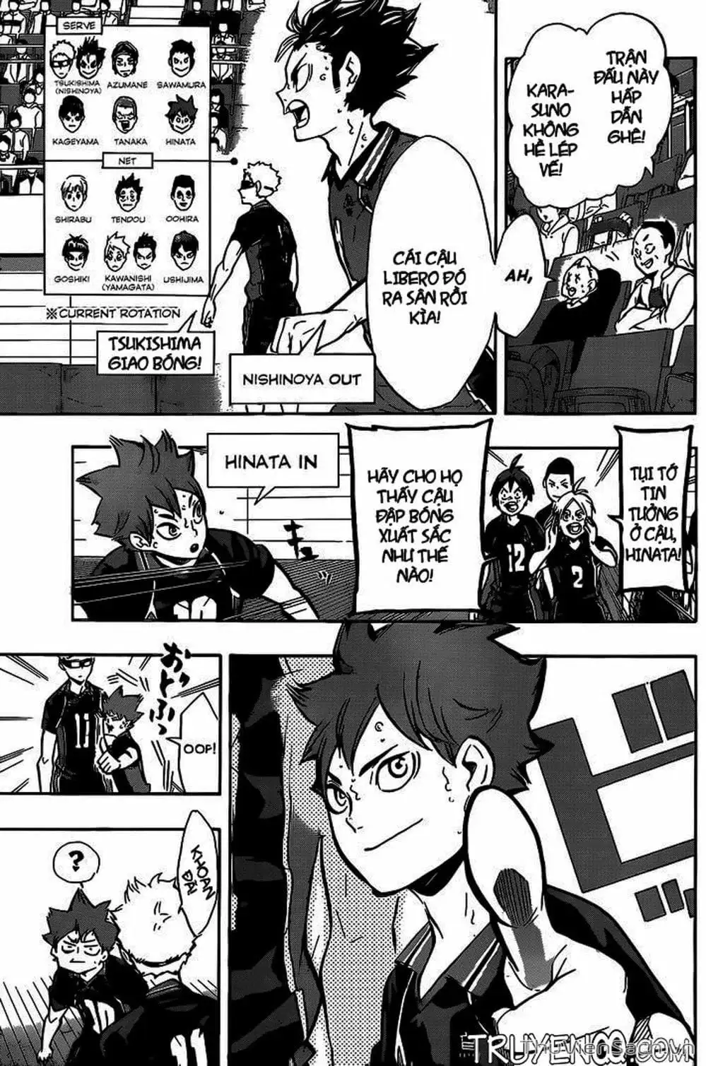 Truyện Tranh Vua Bóng Chuyền Haikyuu trang 6
