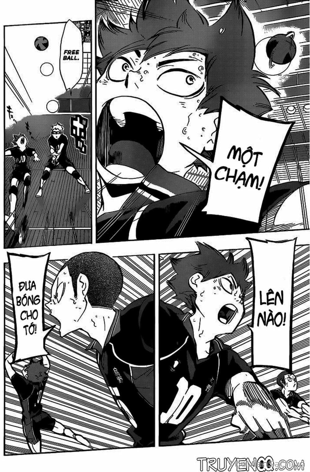 Truyện Tranh Vua Bóng Chuyền Haikyuu trang 6