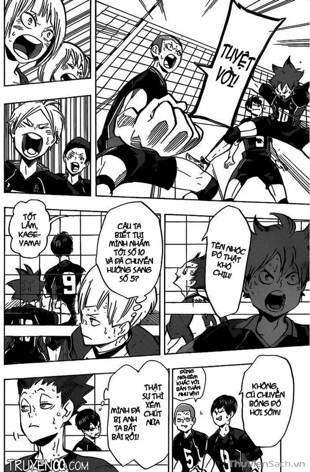 Truyện Tranh Vua Bóng Chuyền Haikyuu trang 6