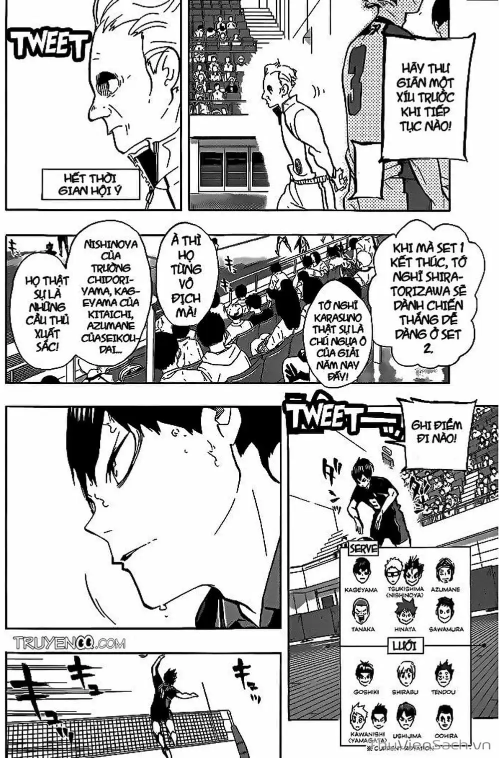 Truyện Tranh Vua Bóng Chuyền Haikyuu trang 6