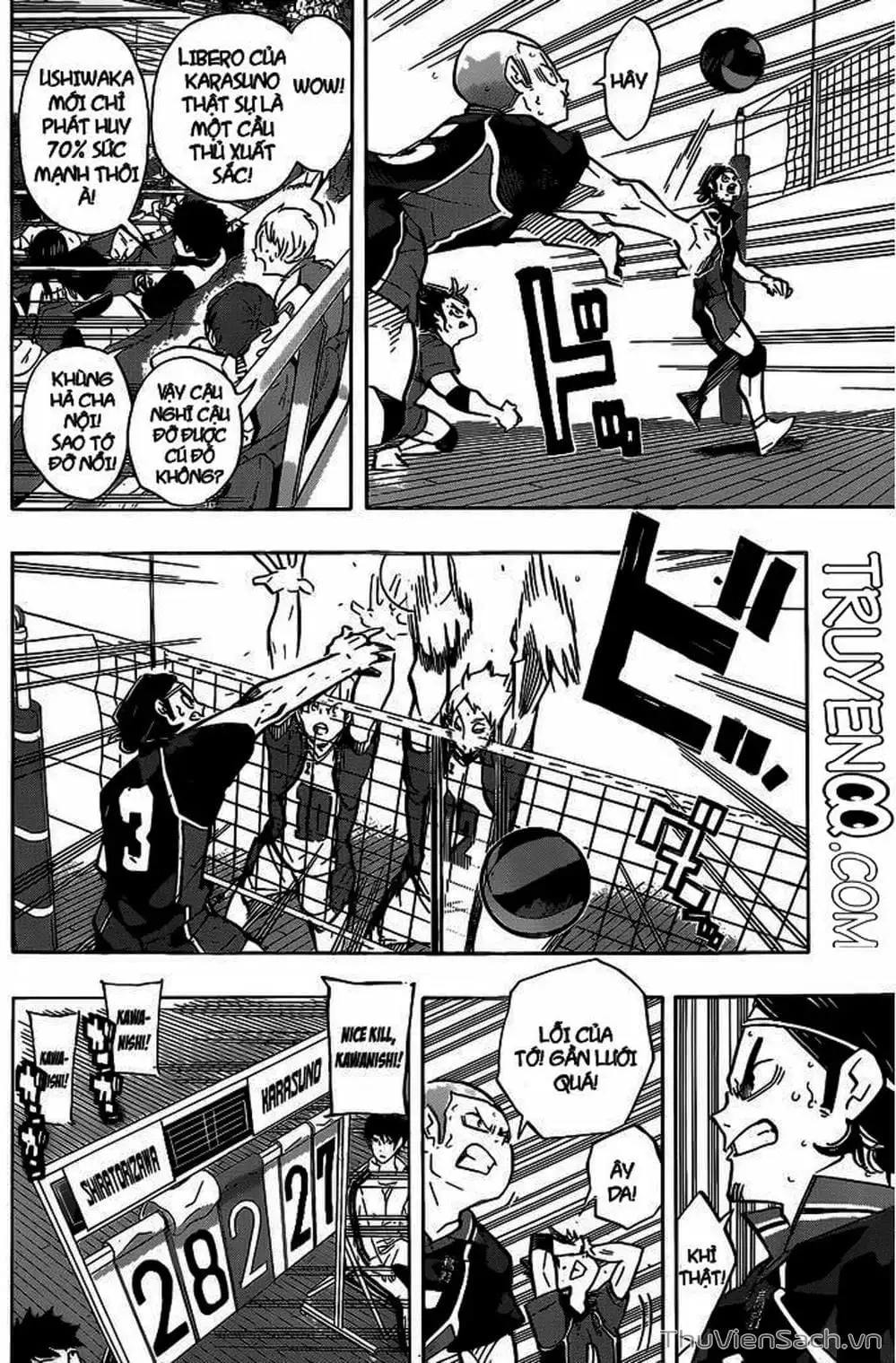 Truyện Tranh Vua Bóng Chuyền Haikyuu trang 6