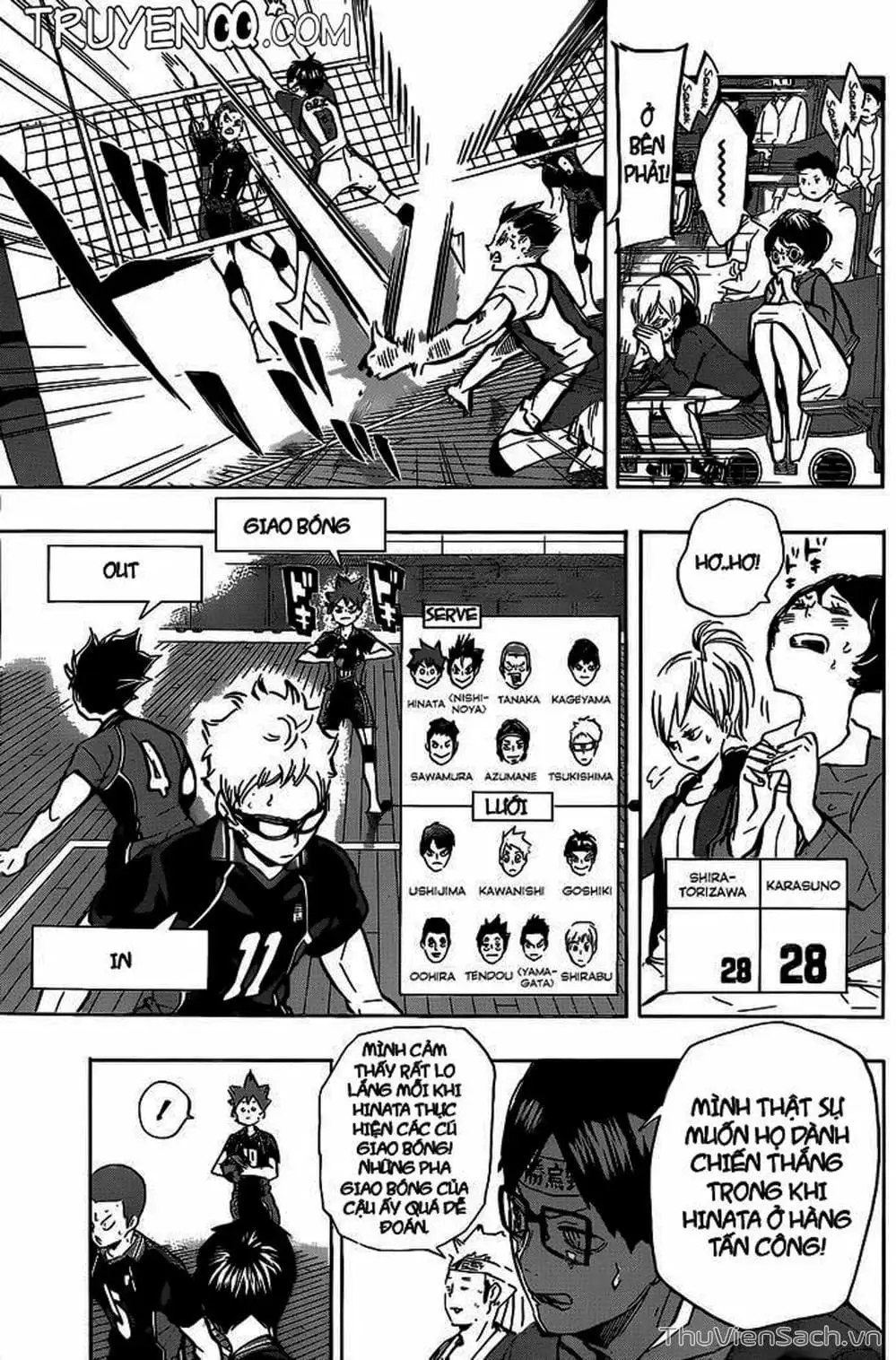 Truyện Tranh Vua Bóng Chuyền Haikyuu trang 6