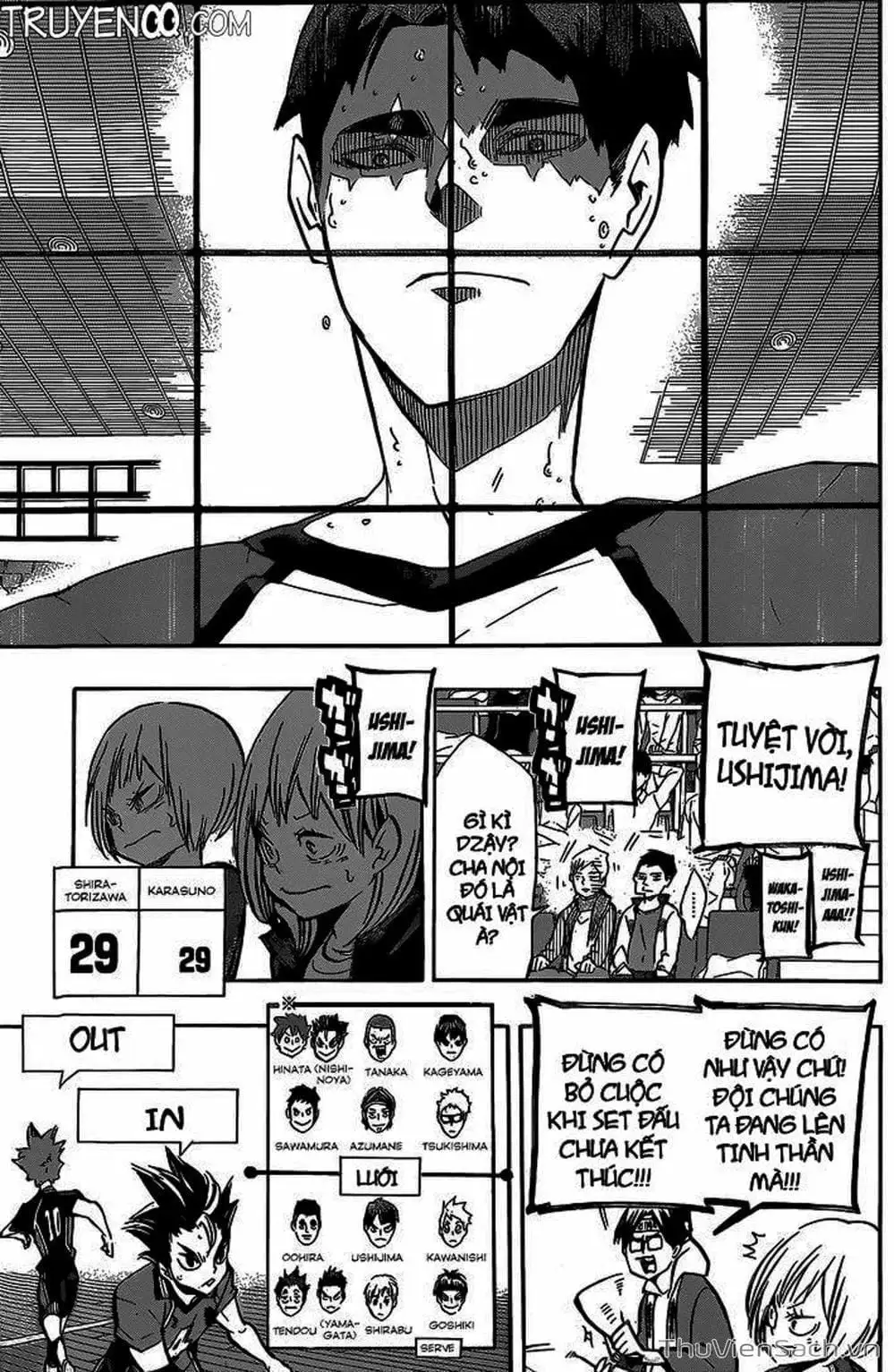 Truyện Tranh Vua Bóng Chuyền Haikyuu trang 6