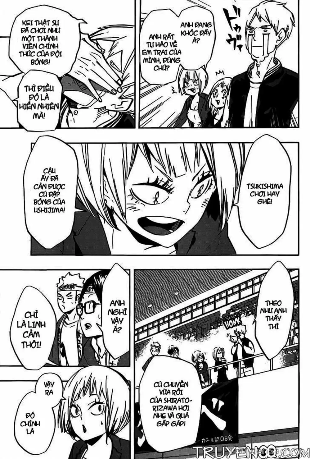 Truyện Tranh Vua Bóng Chuyền Haikyuu trang 6