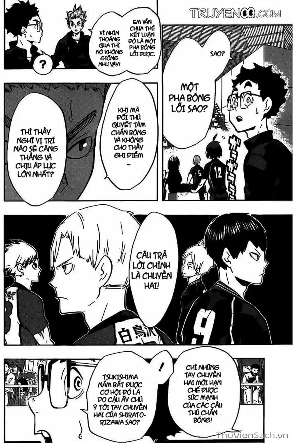 Truyện Tranh Vua Bóng Chuyền Haikyuu trang 6