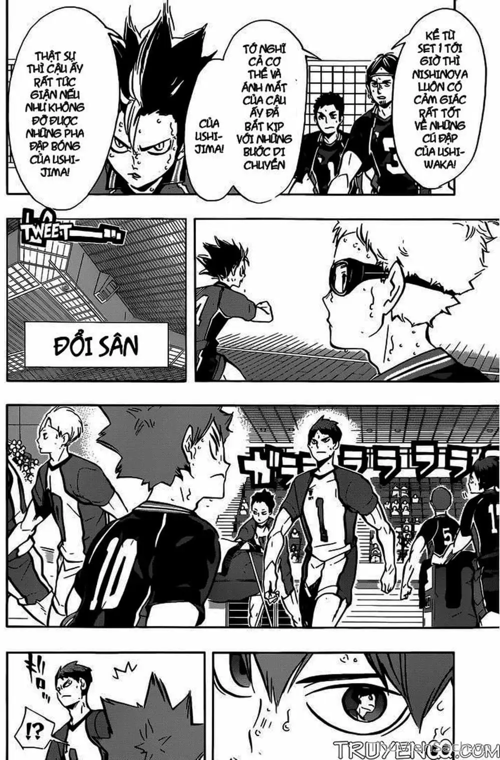 Truyện Tranh Vua Bóng Chuyền Haikyuu trang 6