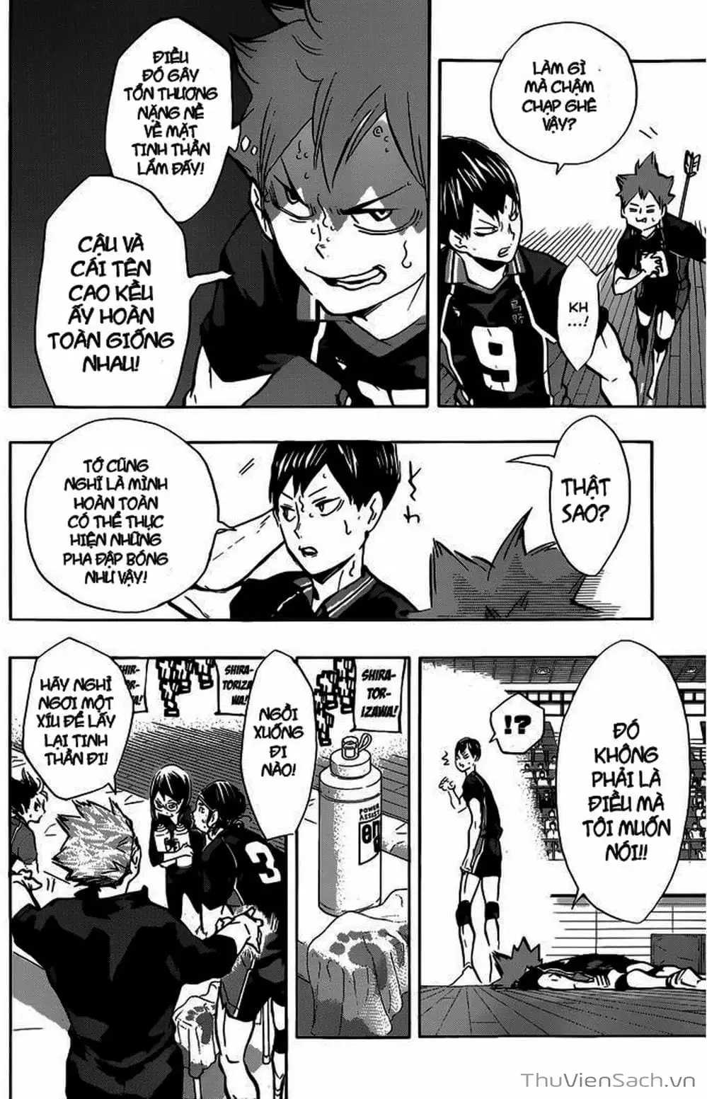 Truyện Tranh Vua Bóng Chuyền Haikyuu trang 6