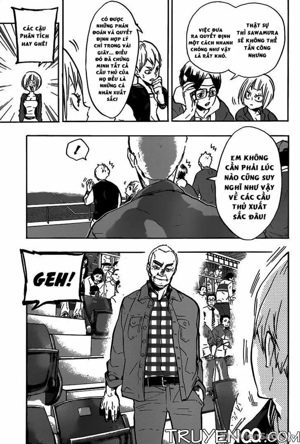 Truyện Tranh Vua Bóng Chuyền Haikyuu trang 6