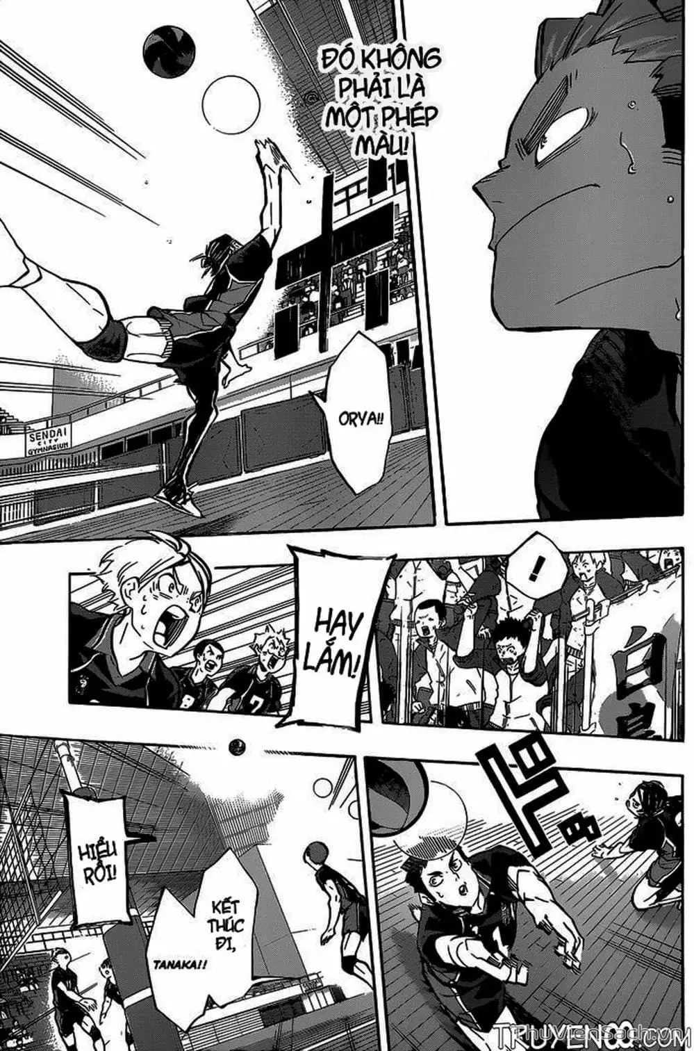 Truyện Tranh Vua Bóng Chuyền Haikyuu trang 6