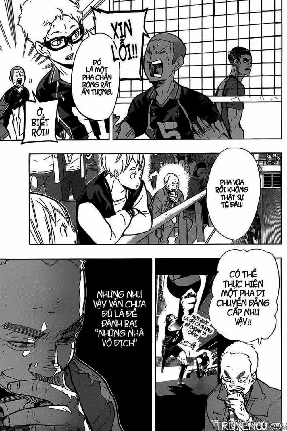 Truyện Tranh Vua Bóng Chuyền Haikyuu trang 6