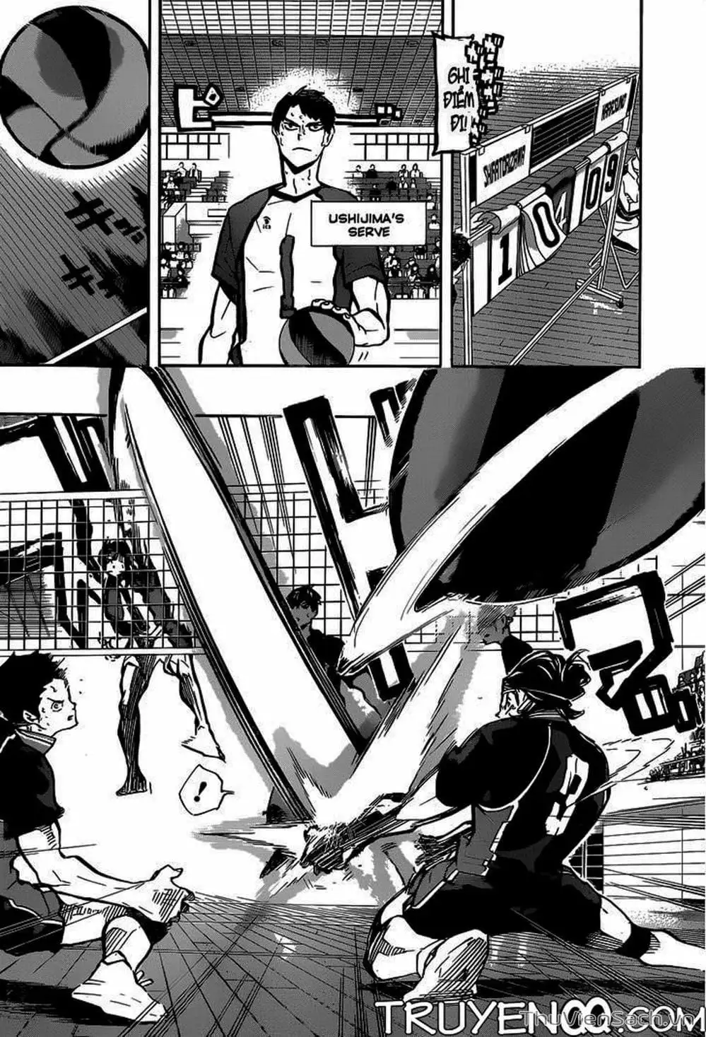 Truyện Tranh Vua Bóng Chuyền Haikyuu trang 6