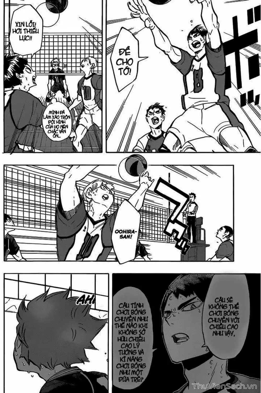 Truyện Tranh Vua Bóng Chuyền Haikyuu trang 6