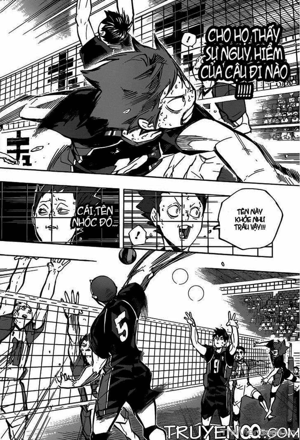 Truyện Tranh Vua Bóng Chuyền Haikyuu trang 6