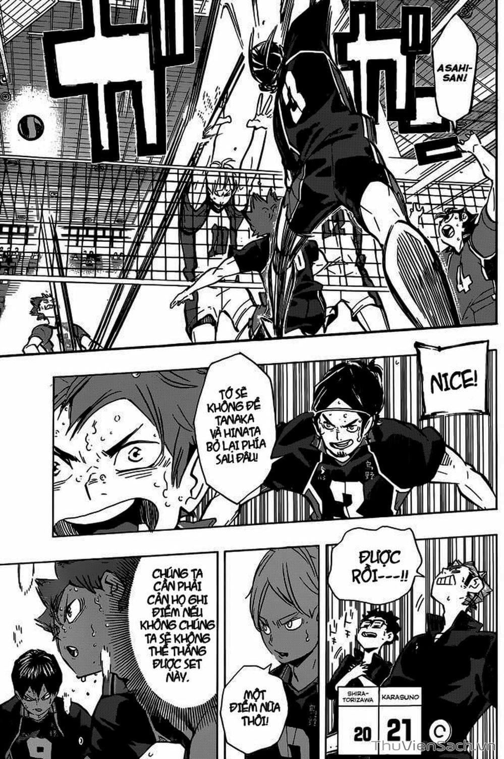Truyện Tranh Vua Bóng Chuyền Haikyuu trang 6