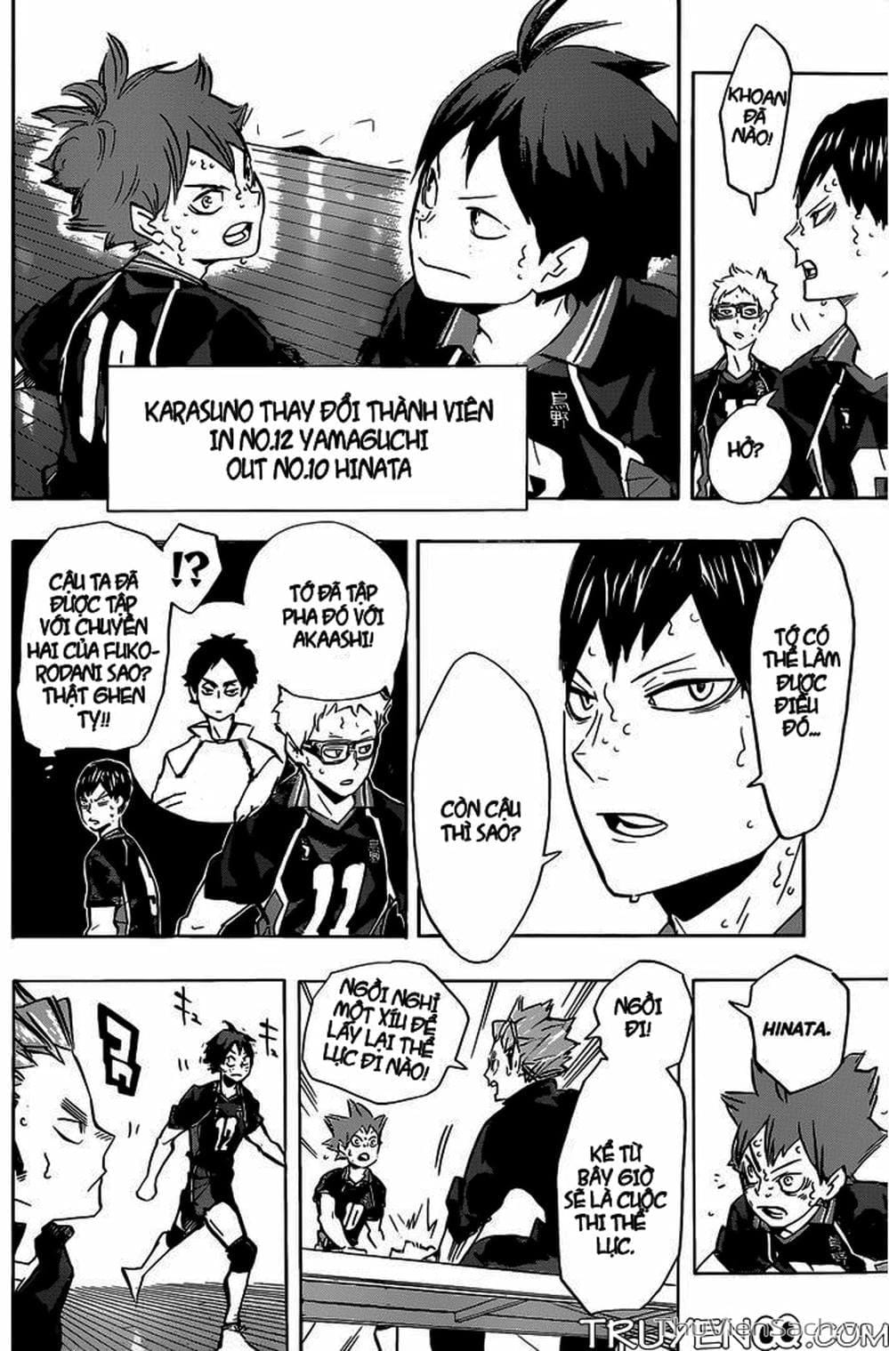 Truyện Tranh Vua Bóng Chuyền Haikyuu trang 6