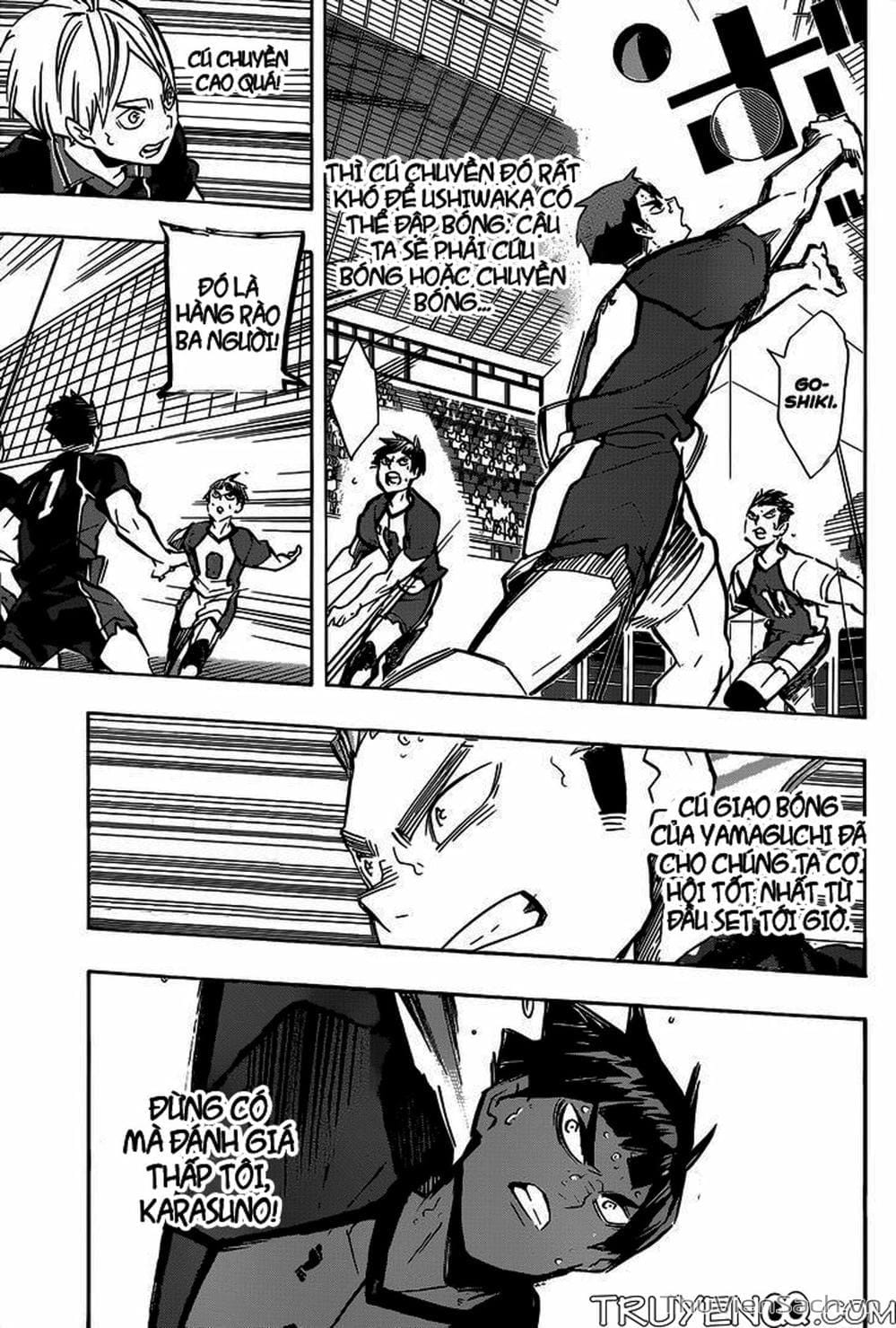Truyện Tranh Vua Bóng Chuyền Haikyuu trang 6