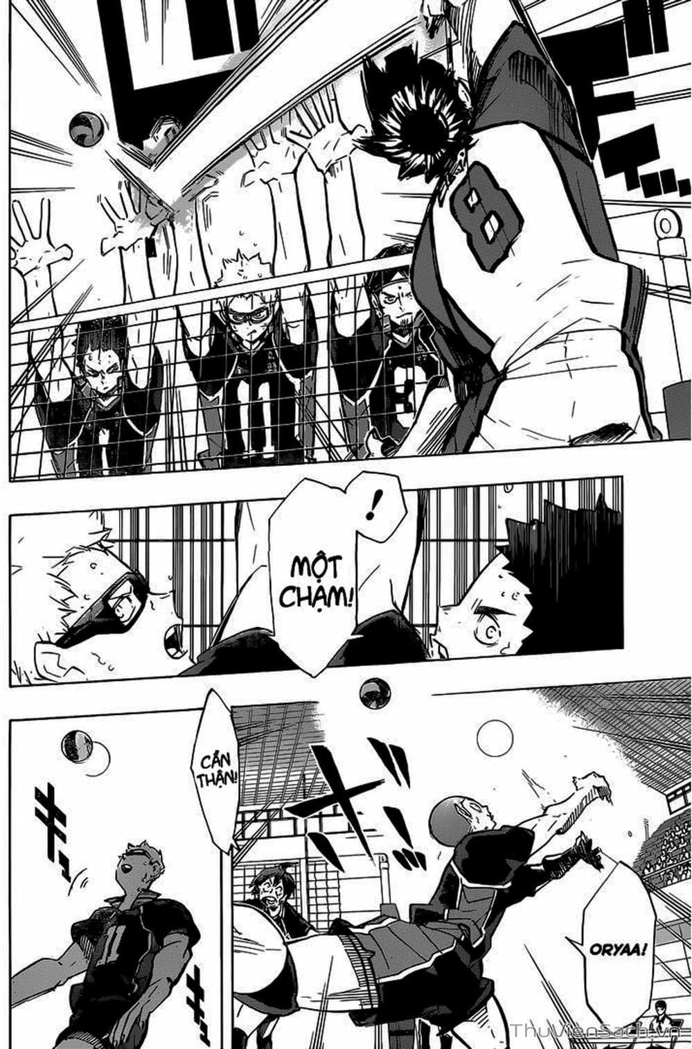 Truyện Tranh Vua Bóng Chuyền Haikyuu trang 6