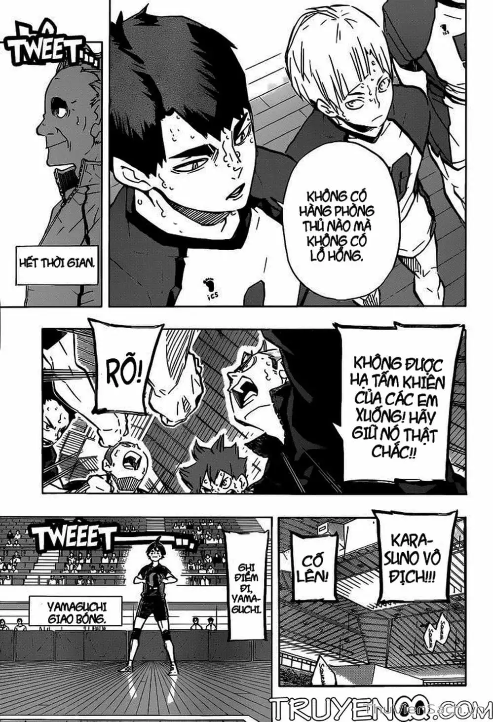 Truyện Tranh Vua Bóng Chuyền Haikyuu trang 6