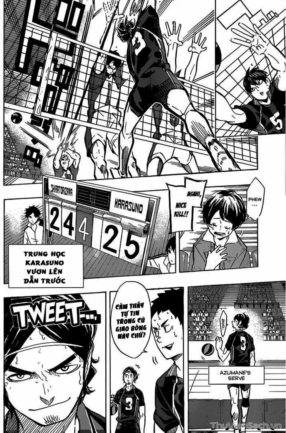 Truyện Tranh Vua Bóng Chuyền Haikyuu trang 6