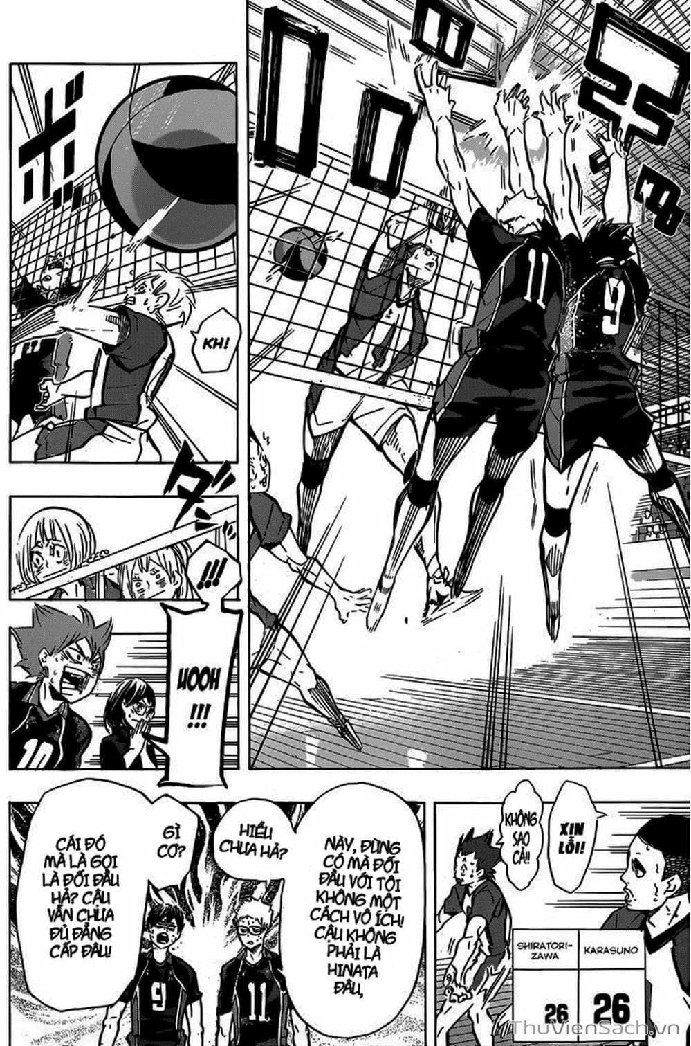 Truyện Tranh Vua Bóng Chuyền Haikyuu trang 6