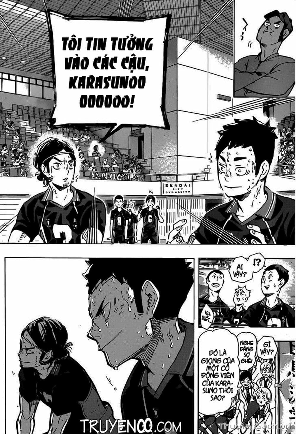 Truyện Tranh Vua Bóng Chuyền Haikyuu trang 6