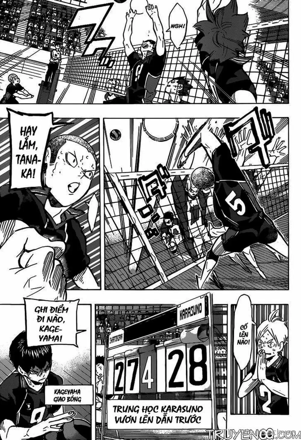 Truyện Tranh Vua Bóng Chuyền Haikyuu trang 6