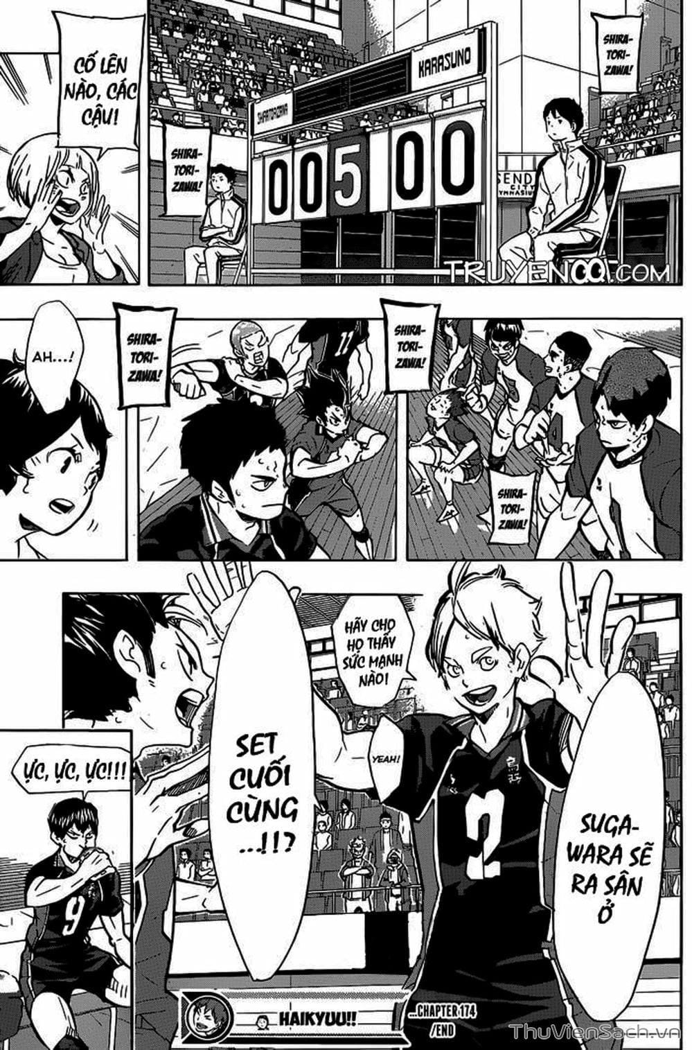 Truyện Tranh Vua Bóng Chuyền Haikyuu trang 6