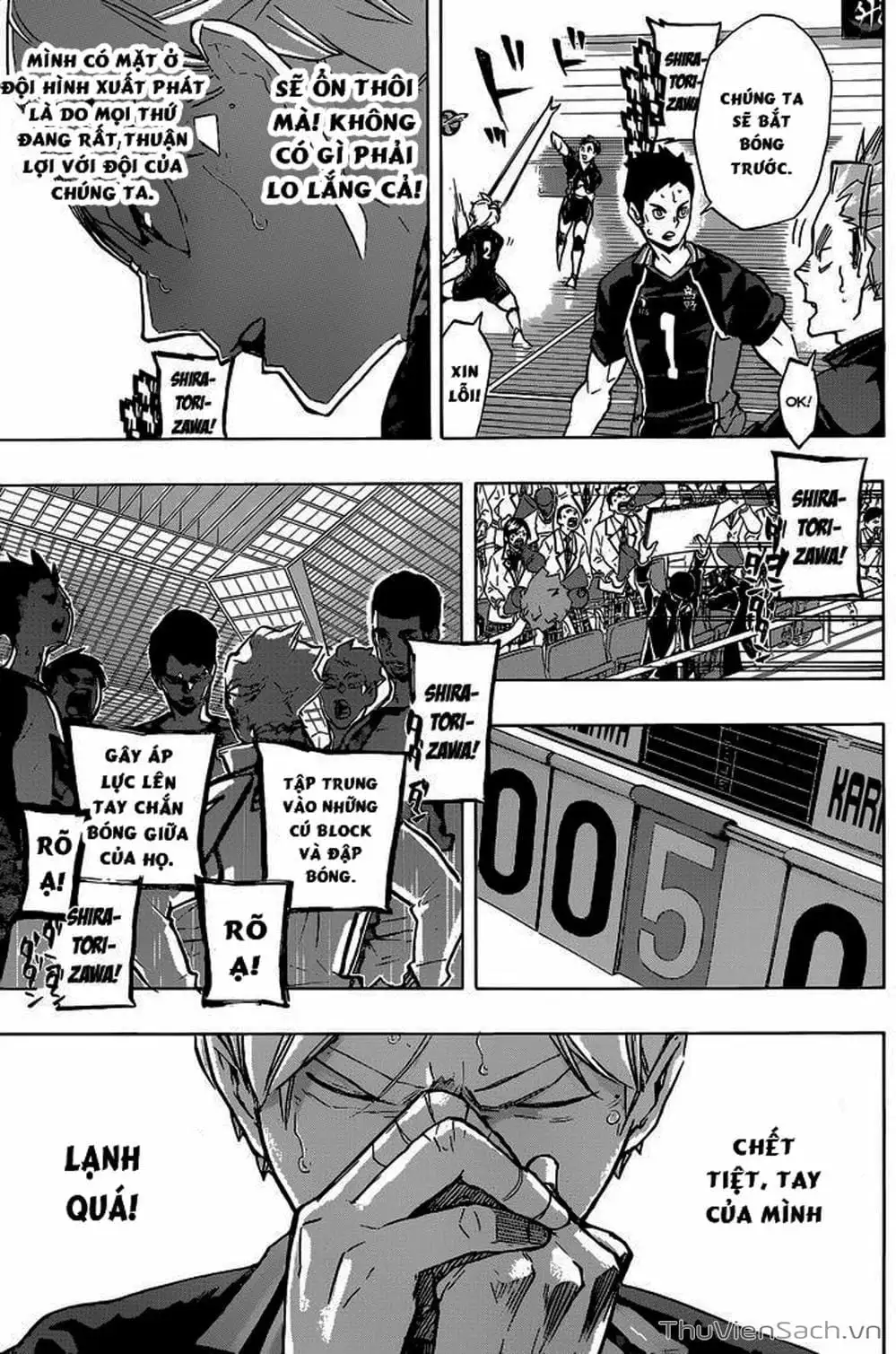 Truyện Tranh Vua Bóng Chuyền Haikyuu trang 6
