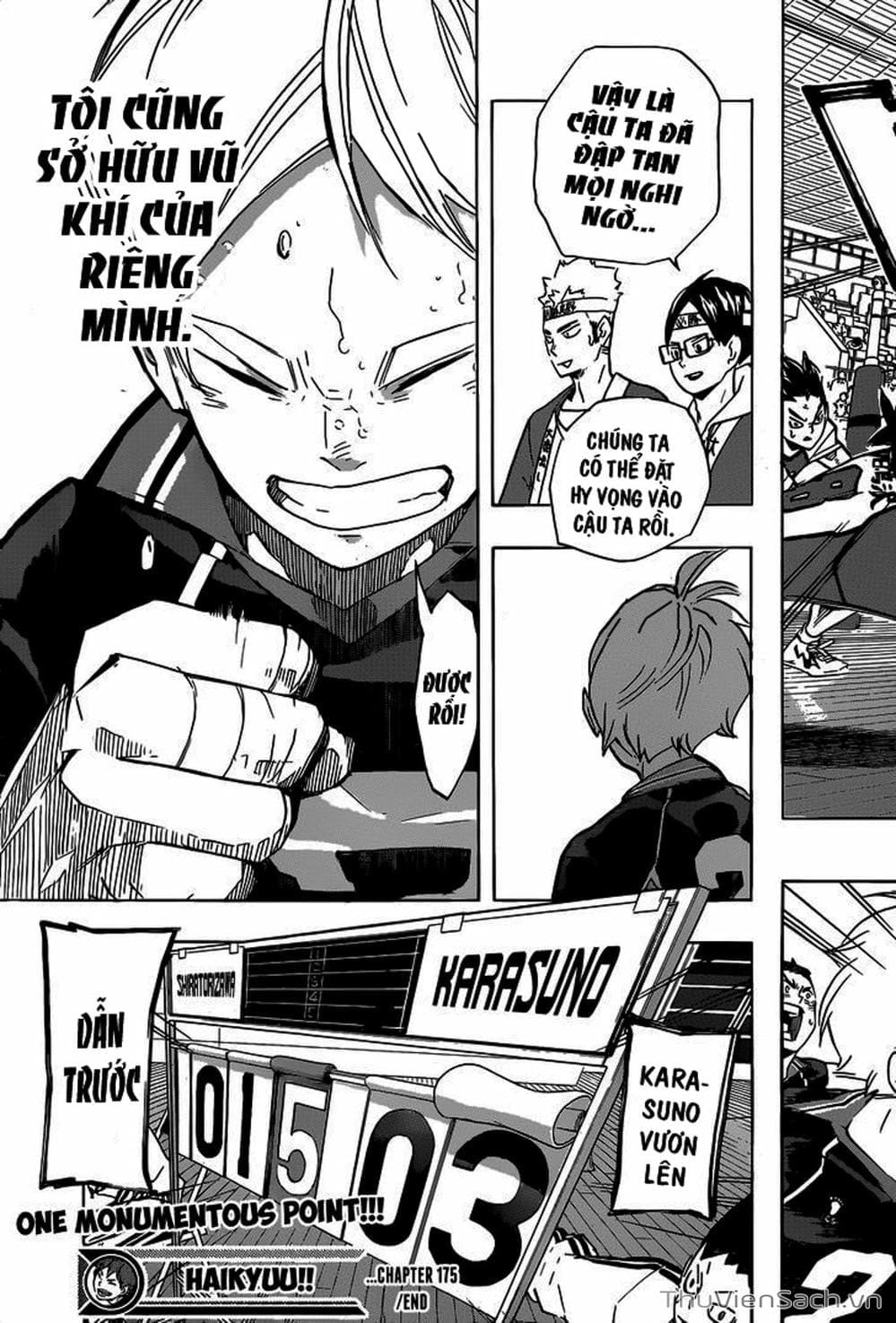 Truyện Tranh Vua Bóng Chuyền Haikyuu trang 6