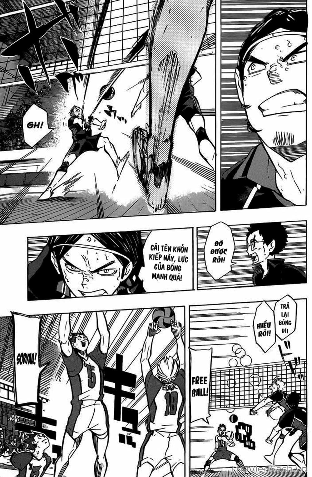 Truyện Tranh Vua Bóng Chuyền Haikyuu trang 6