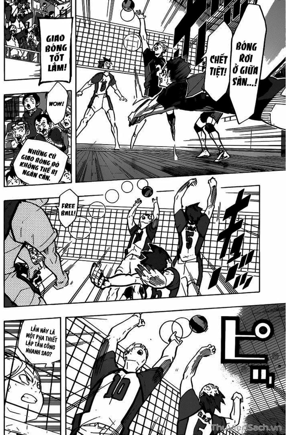 Truyện Tranh Vua Bóng Chuyền Haikyuu trang 6