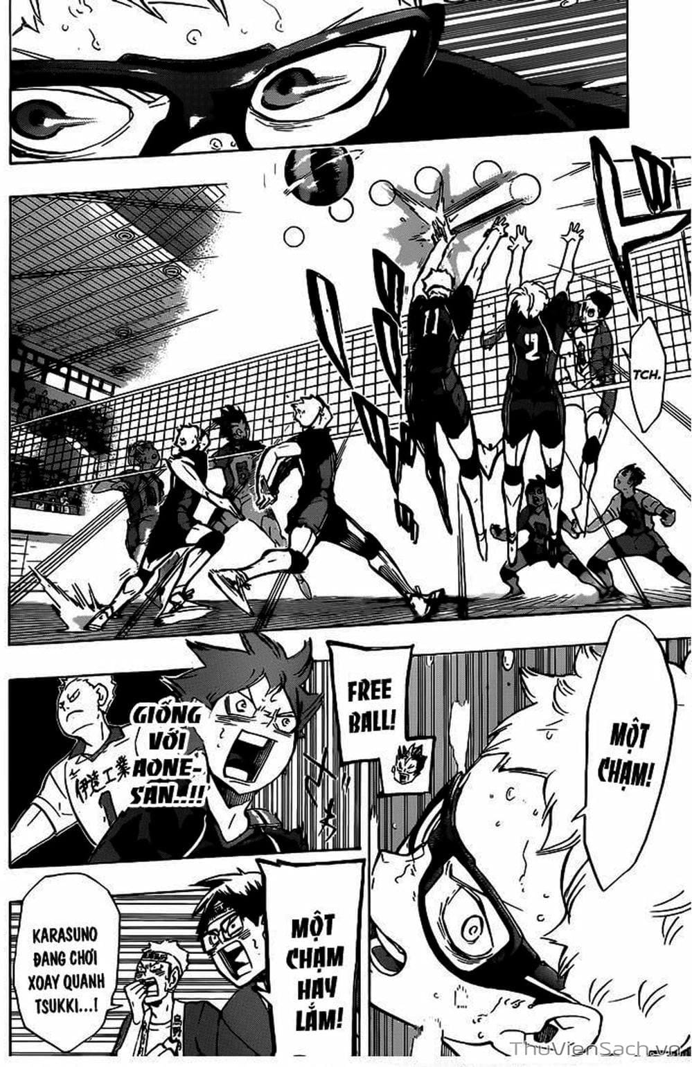 Truyện Tranh Vua Bóng Chuyền Haikyuu trang 6