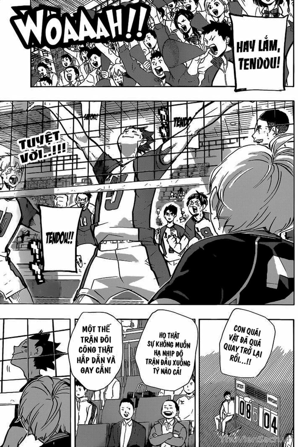 Truyện Tranh Vua Bóng Chuyền Haikyuu trang 6