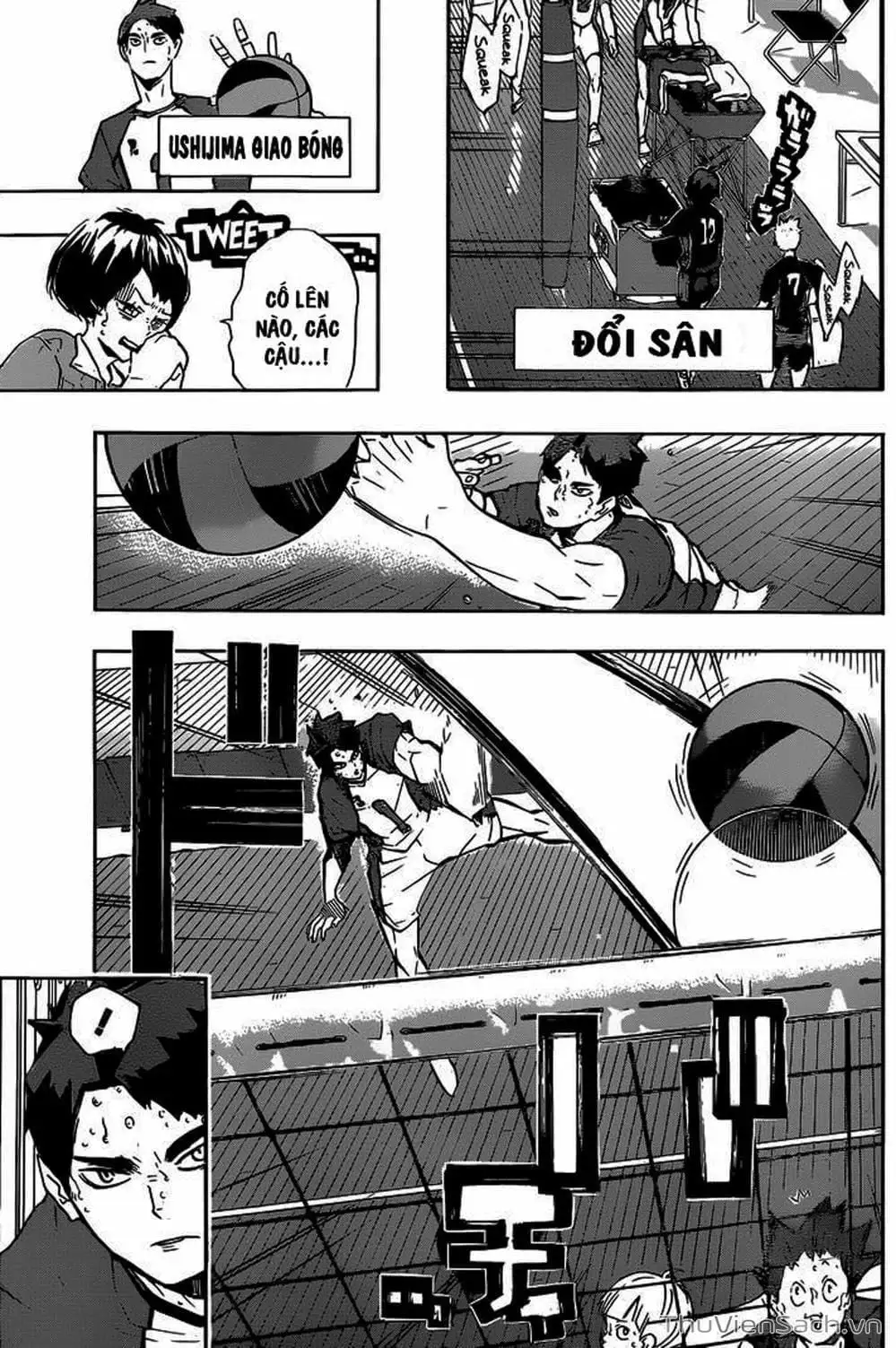 Truyện Tranh Vua Bóng Chuyền Haikyuu trang 6