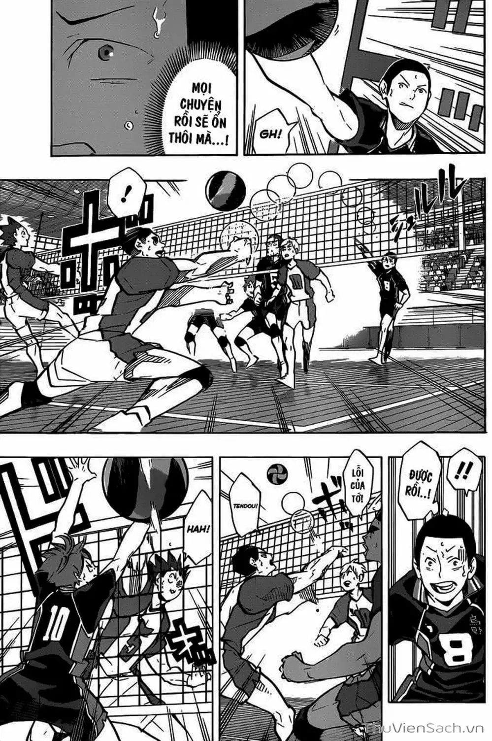 Truyện Tranh Vua Bóng Chuyền Haikyuu trang 6