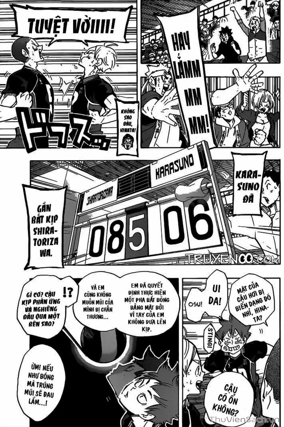 Truyện Tranh Vua Bóng Chuyền Haikyuu trang 6