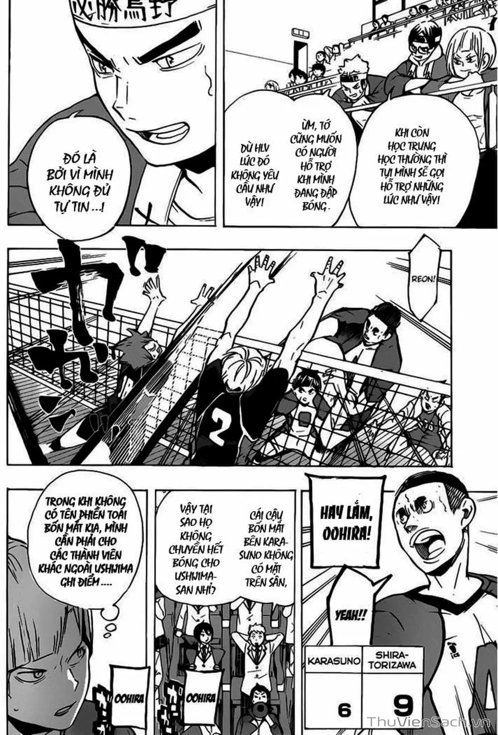 Truyện Tranh Vua Bóng Chuyền Haikyuu trang 6