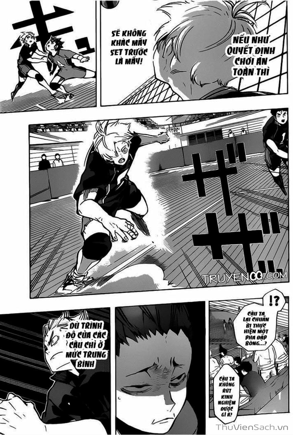 Truyện Tranh Vua Bóng Chuyền Haikyuu trang 6
