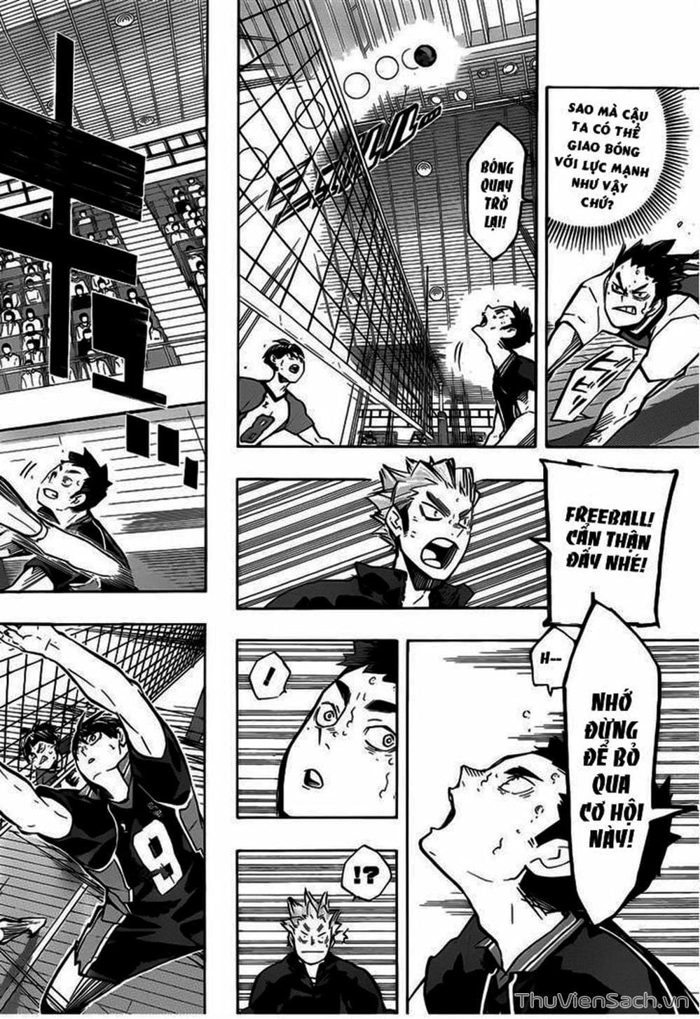 Truyện Tranh Vua Bóng Chuyền Haikyuu trang 6