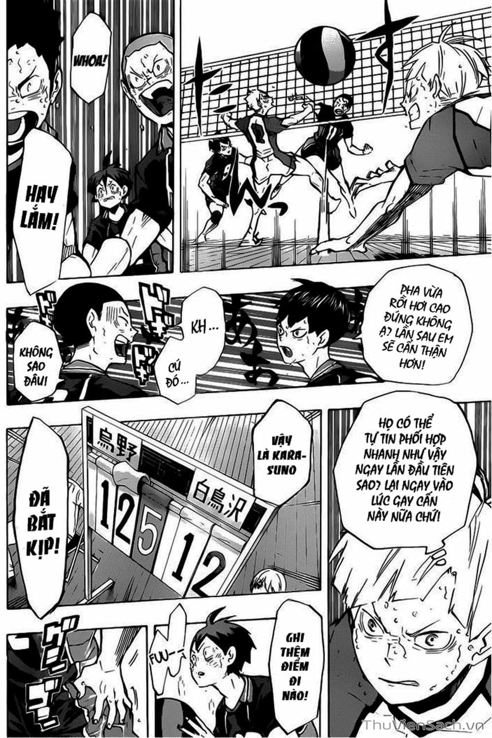 Truyện Tranh Vua Bóng Chuyền Haikyuu trang 6