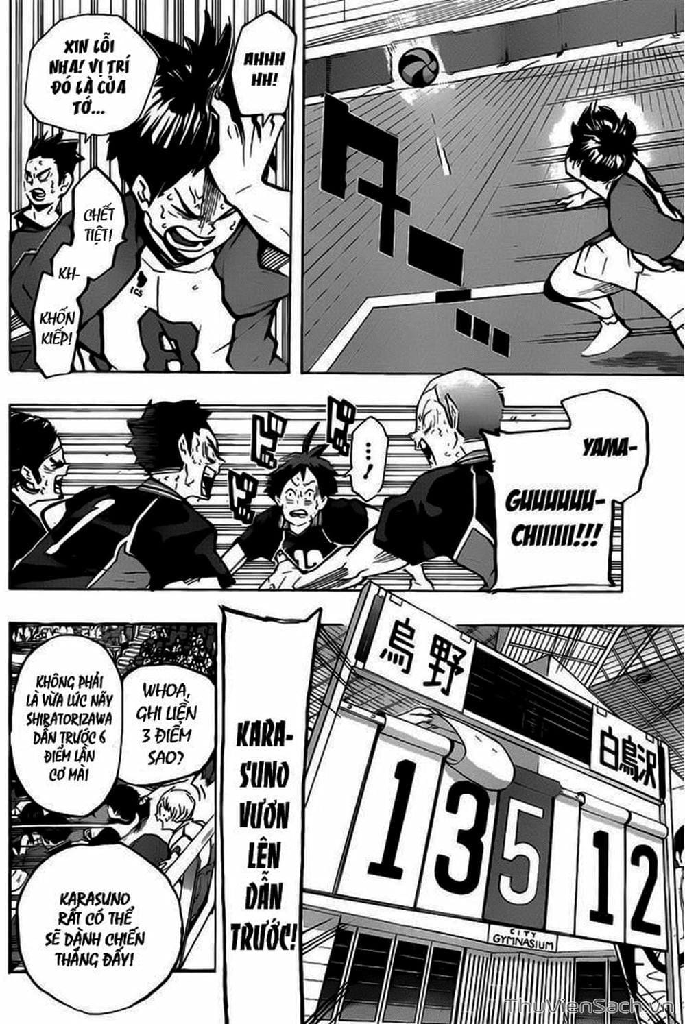 Truyện Tranh Vua Bóng Chuyền Haikyuu trang 6