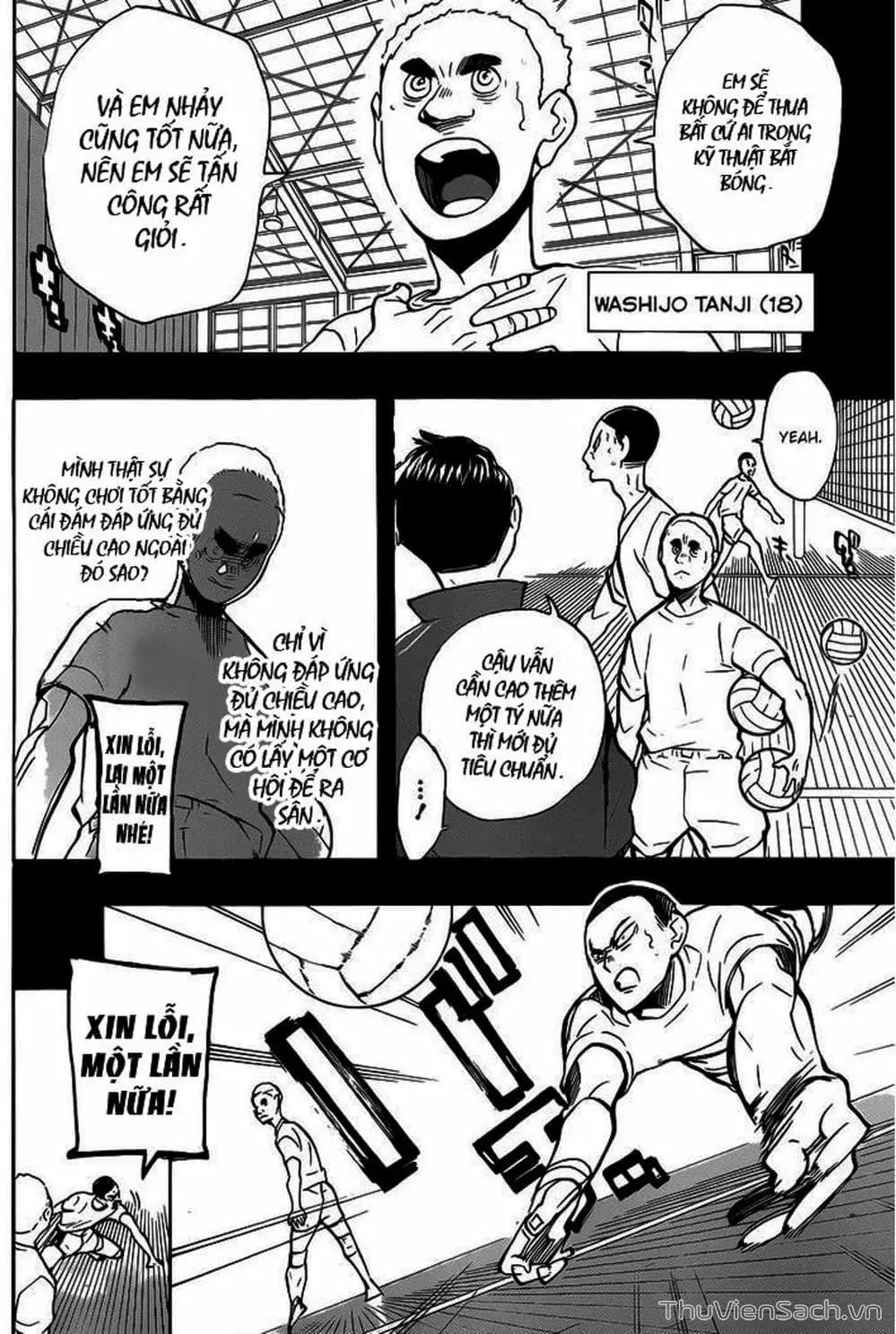 Truyện Tranh Vua Bóng Chuyền Haikyuu trang 6