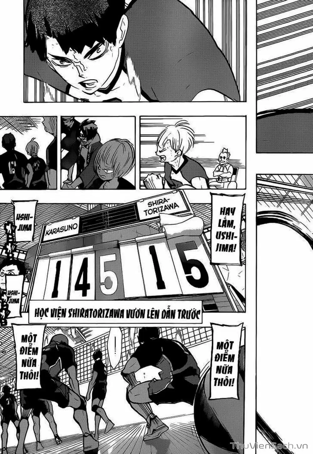 Truyện Tranh Vua Bóng Chuyền Haikyuu trang 6