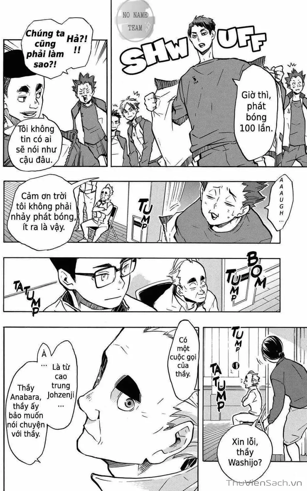 Truyện Tranh Vua Bóng Chuyền Haikyuu trang 6