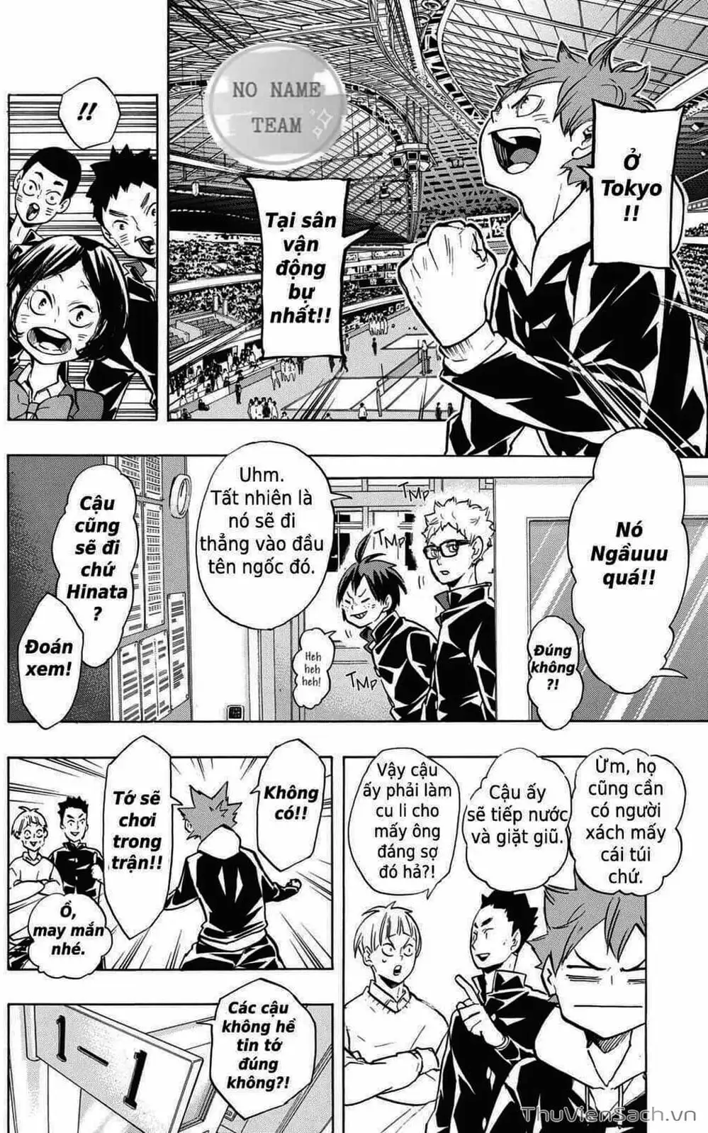 Truyện Tranh Vua Bóng Chuyền Haikyuu trang 6