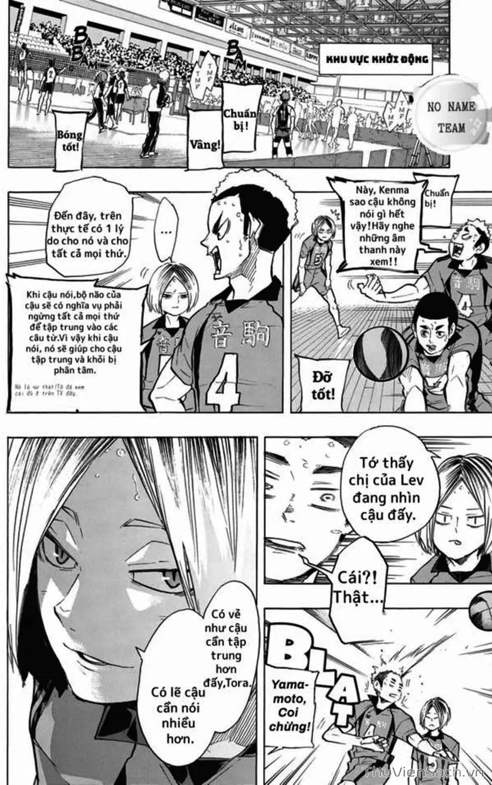 Truyện Tranh Vua Bóng Chuyền Haikyuu trang 6