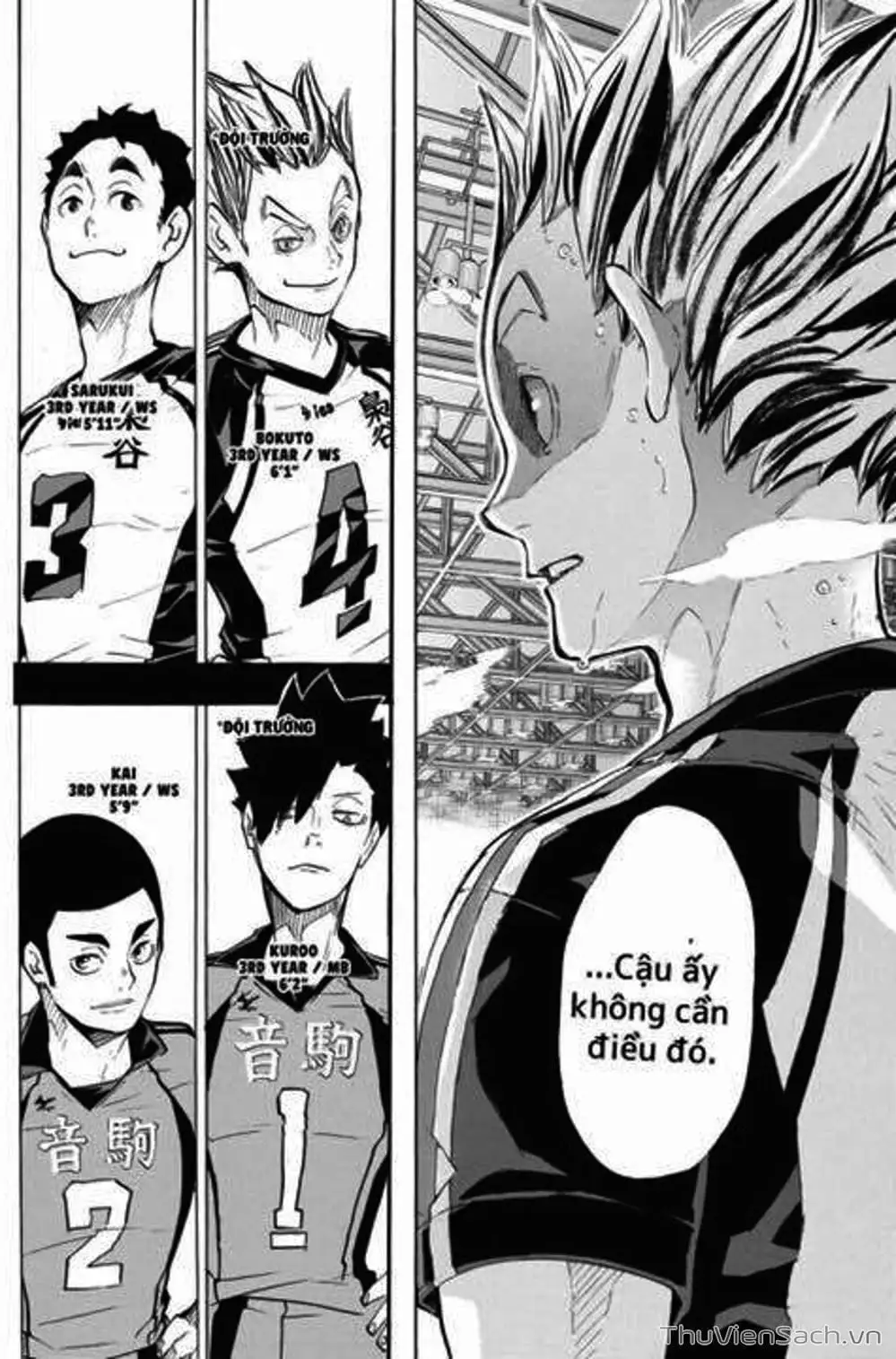 Truyện Tranh Vua Bóng Chuyền Haikyuu trang 6