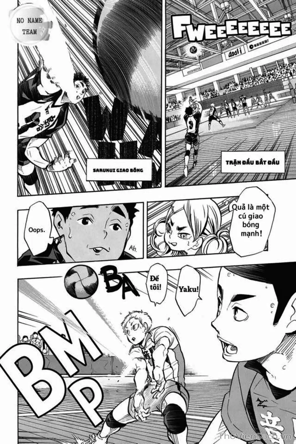 Truyện Tranh Vua Bóng Chuyền Haikyuu trang 6